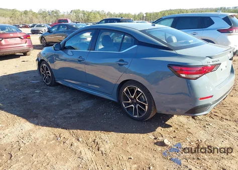 2025 Nissan Sentra Sr from USA, damaged, VIN 3N1AB8DV0SY291503